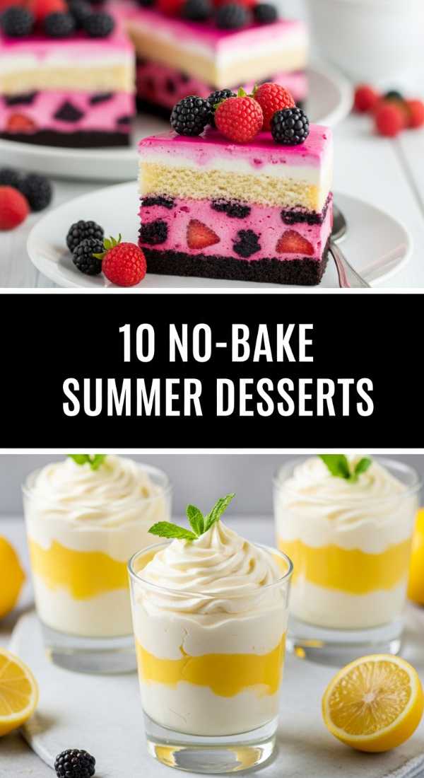 10 Best No Bake Summer Desserts 6a044df810996
