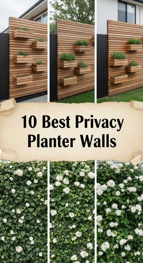 10 Best Privacy Planter Walls 69fb076466d0e