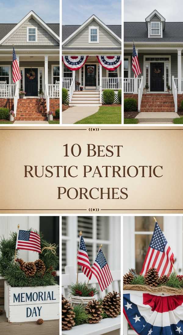 10 Best Rustic Patriotic Porches 6a04c97b00b05