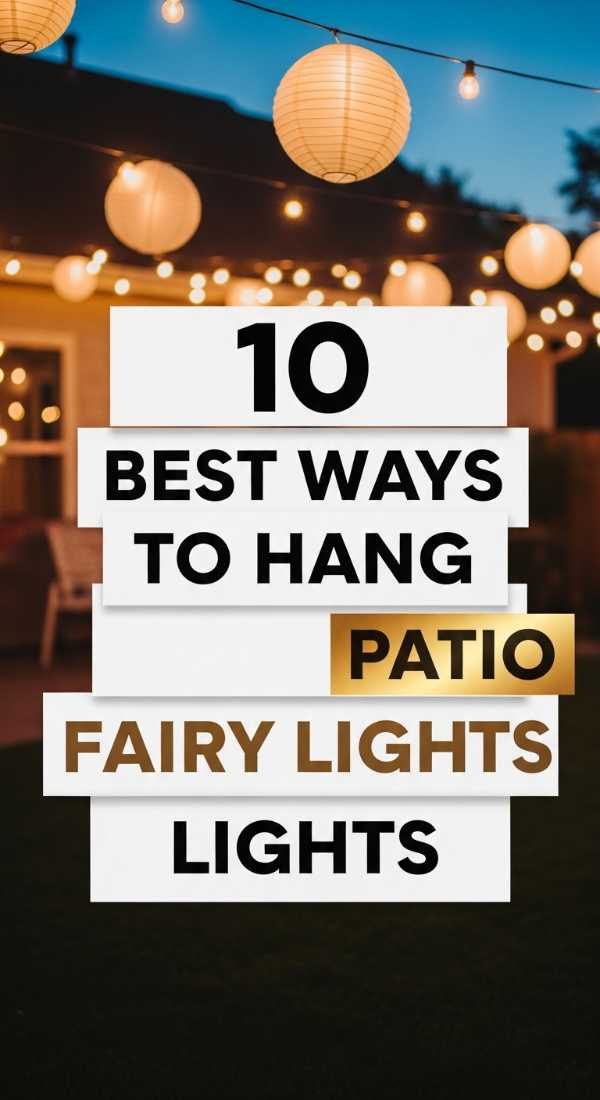 10 Best Ways To Hang Patio Fairy Lights 69f5dcad28baa