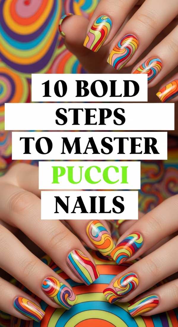 10 Bold Steps To Master Pucci Nails 6a059f6e033f5