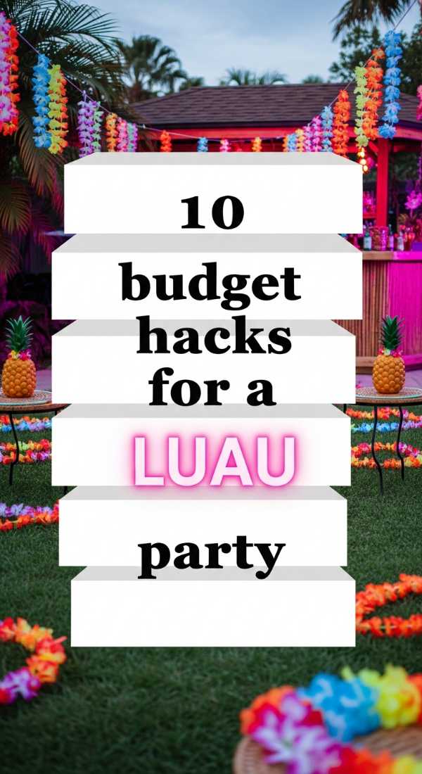 10 Budget Hacks For A Luau Party 69f87155ed900