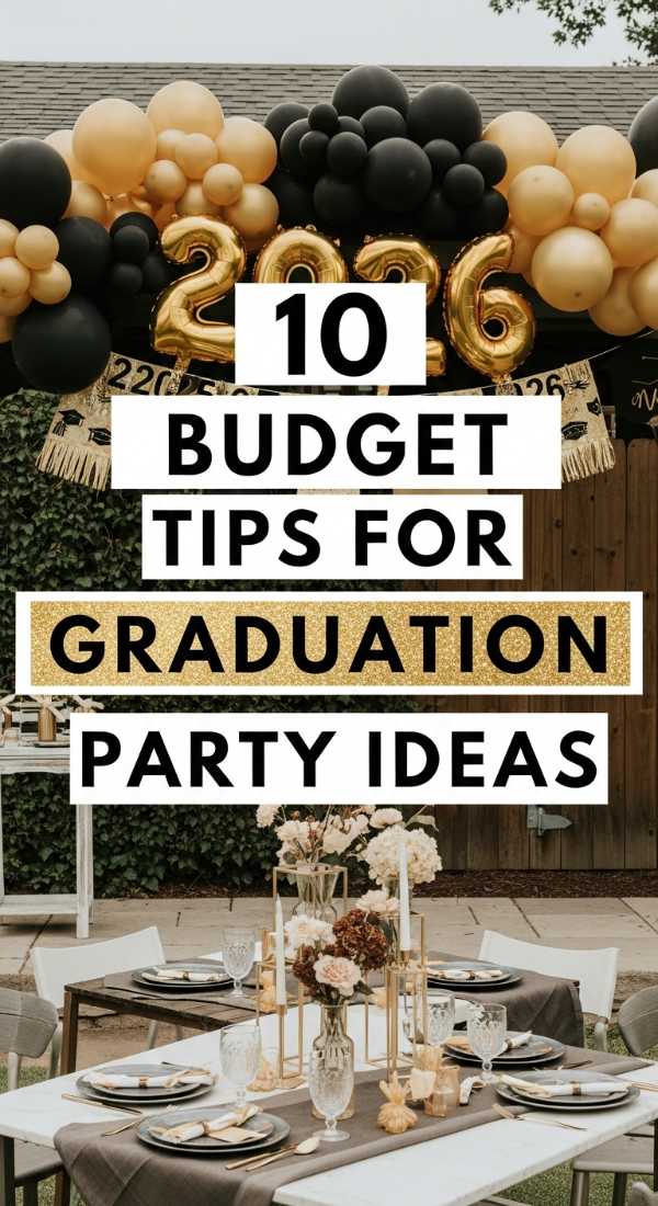 10 Budget Tips For Graduation Party Ideas 69fb14153888e