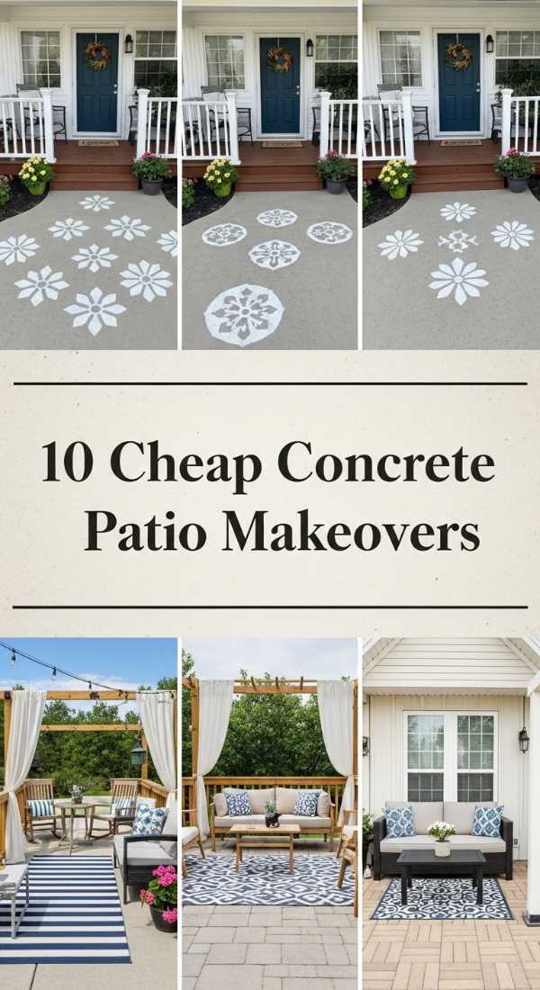 10 Cheap Concrete Patio Makeovers 6a04caa6152ce