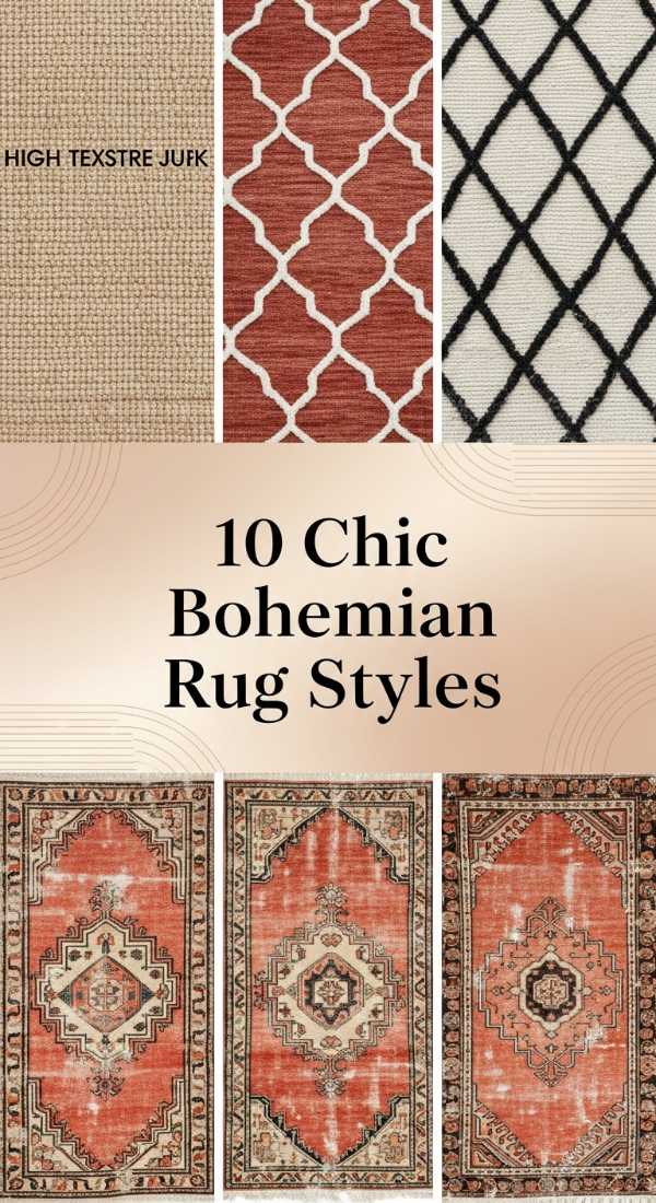 10 Chic Bohemian Rug Styles 6a0ea337b2e9a
