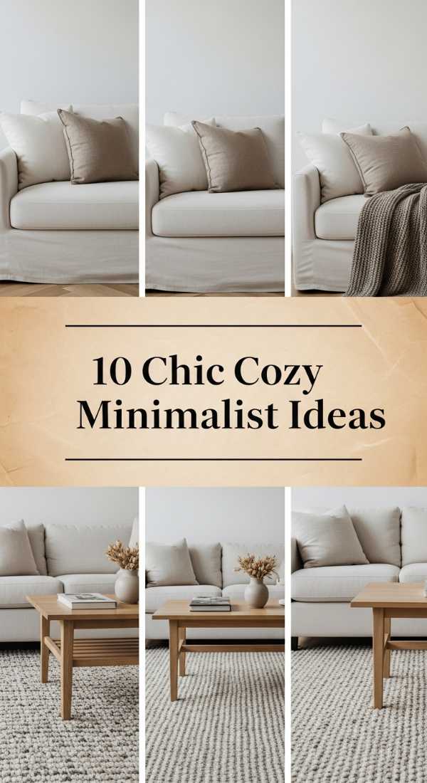 10 Chic Cozy Minimalist Ideas 6a0ea146e1494