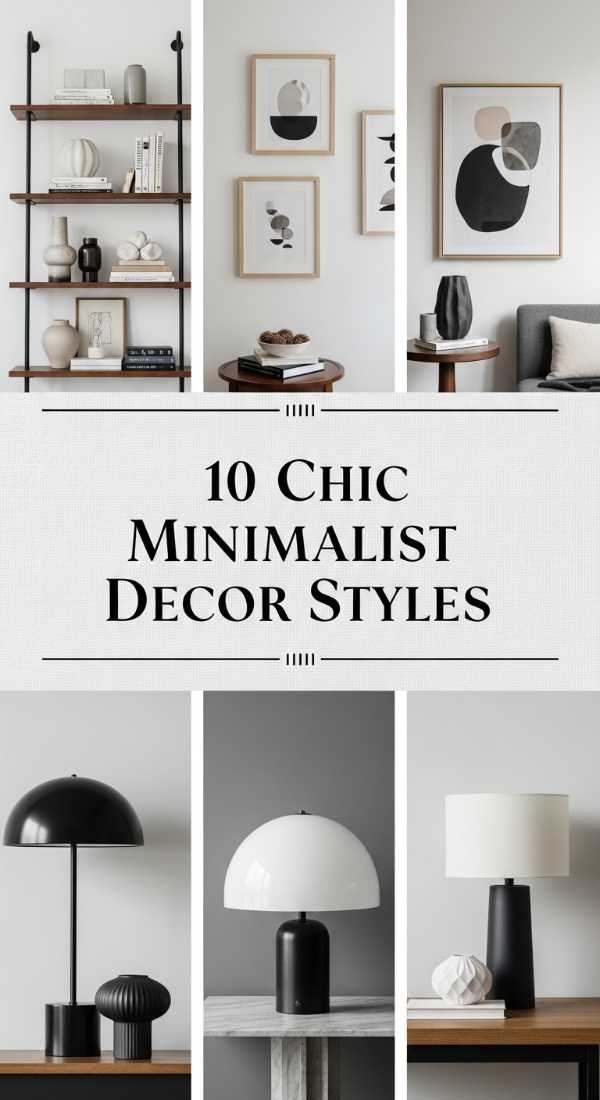 10 Chic Minimalist Decor Styles 6a0ea138395fc
