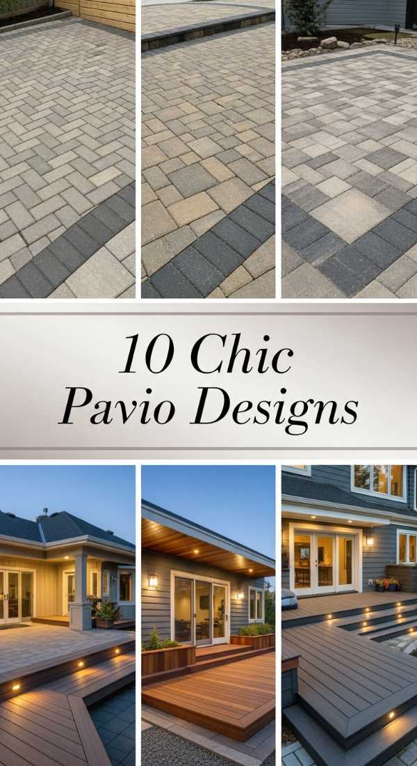 Summer Sanctuary: Curating a High-End Oasis Indoors and Out 10 Chic Paver Patio Designs 6a04b783836d1