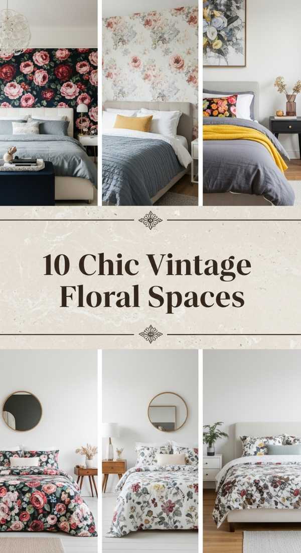 10 Chic Vintage Floral Spaces 69f48f3bde573