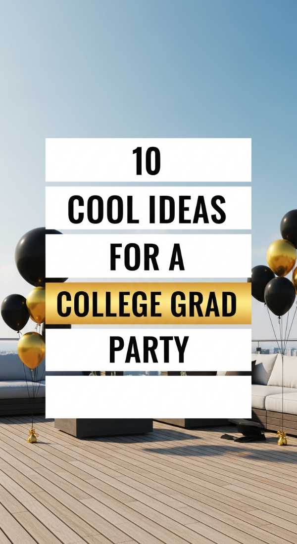 10 Cool Ideas For A College Grad Party 6a031c2f031f6