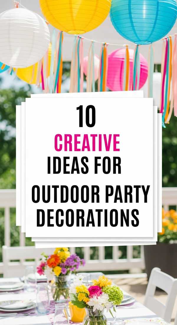 10 Creative Ideas For Outdoor Party Decorations 6a021b2605e7d