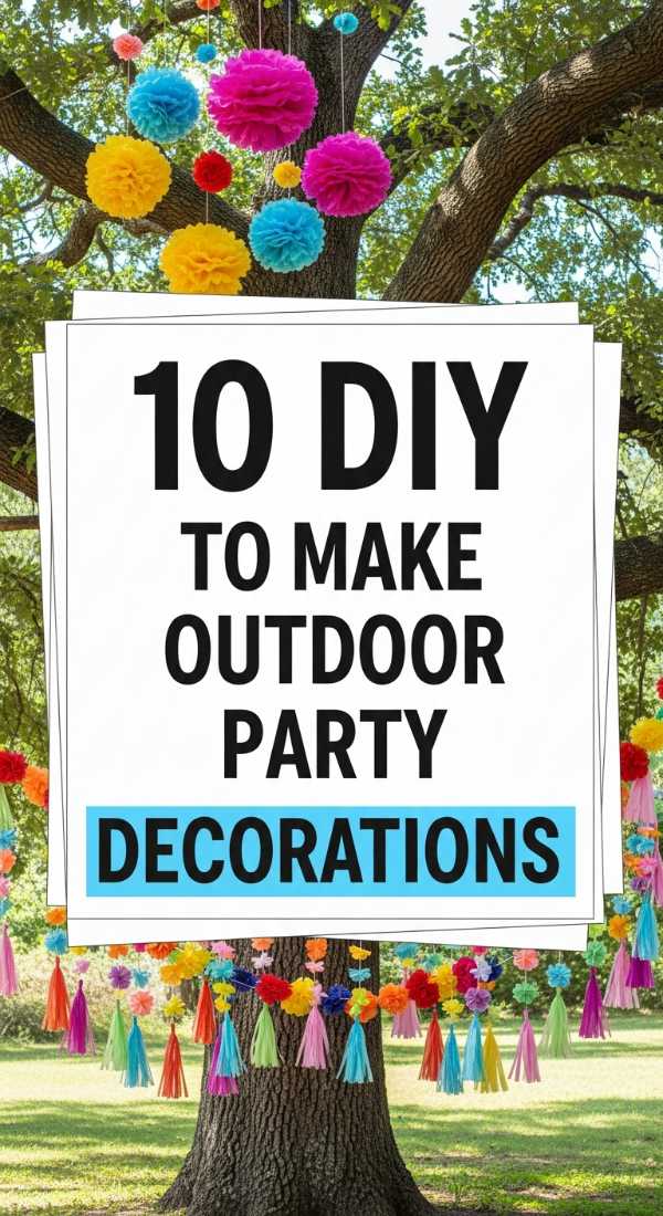 10 Diy Ideas To Make Outdoor Party Decorations 6a021b15b5af6