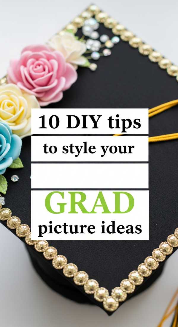 10 Diy Tips To Style Your Grad Picture Ideas 69f47ee44bcdb