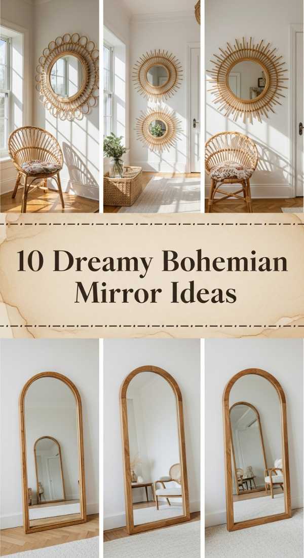 10 Dreamy Bohemian Mirror Ideas 6a0ea7e49ef12