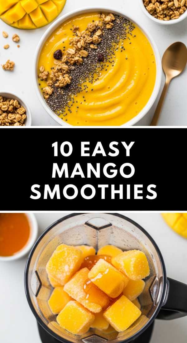 10 Easy Mango Breakfast Smoothies 69f451e0b78e1