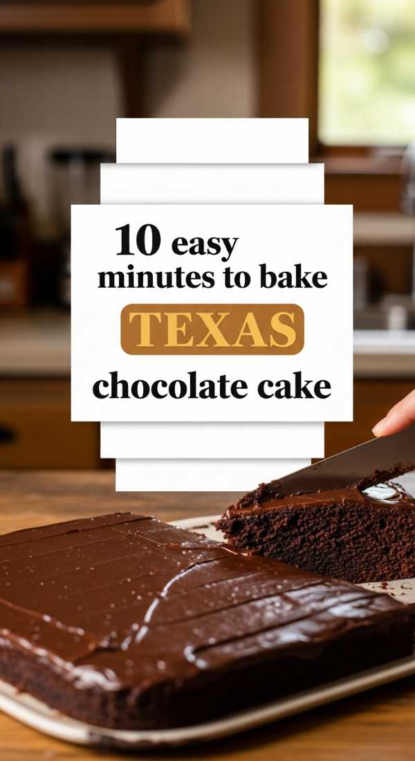Sizzling Flavors: Your Ultimate Guide to Summer Cooking 10 Easy Minutes To Bake Texas Chocolate Cake 6a070cd25b0cb