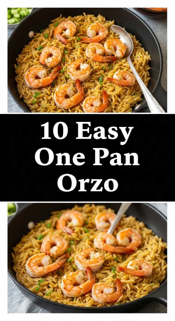 10 Easy One Pan Orzo Minimal Cleanup 69fe1784c1cc9