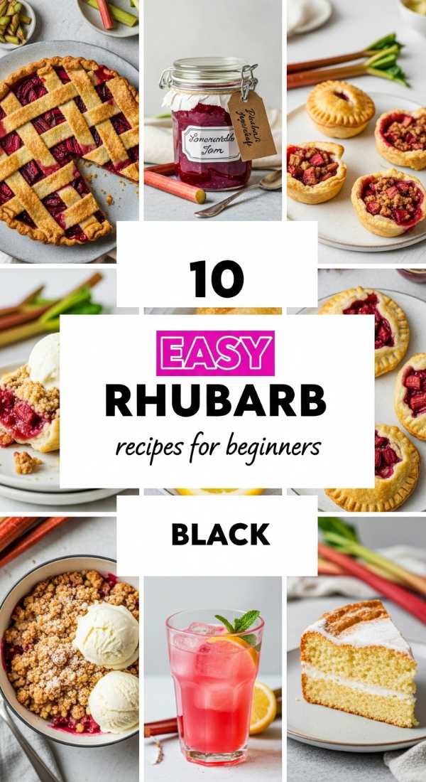 10 Easy Rhubarb Recipes For Beginners 69f6f4bf5aa3c