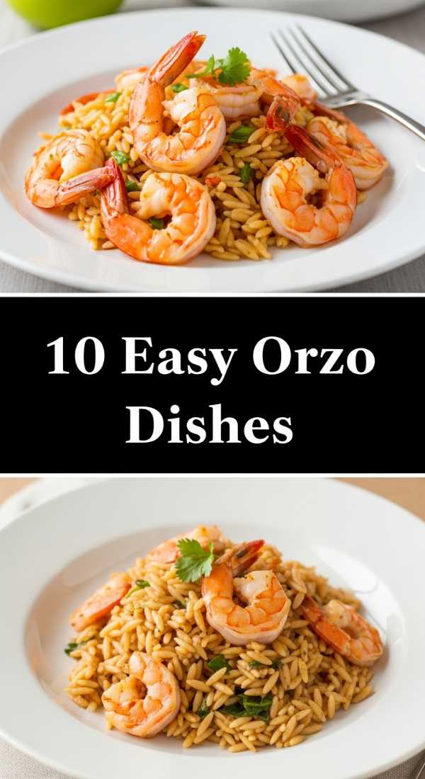 10 Easy Shrimp Orzo Dishes Step By Step Guide 69fe177aacb27