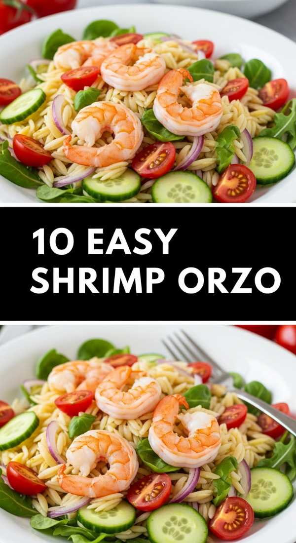 10 Easy Shrimp Orzo Ideas Weeknight Meals 69fe133410388