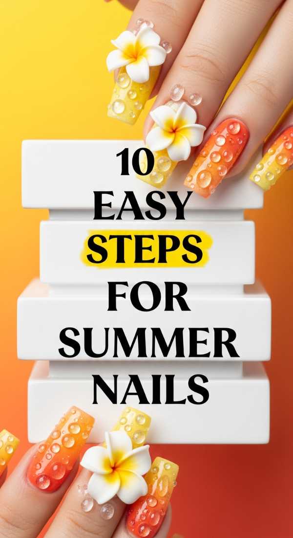 From Neon to Nude: June’s Must-Have Mani Inspiration 10 Easy Steps For Summer Nails 6a0f0dad6da74