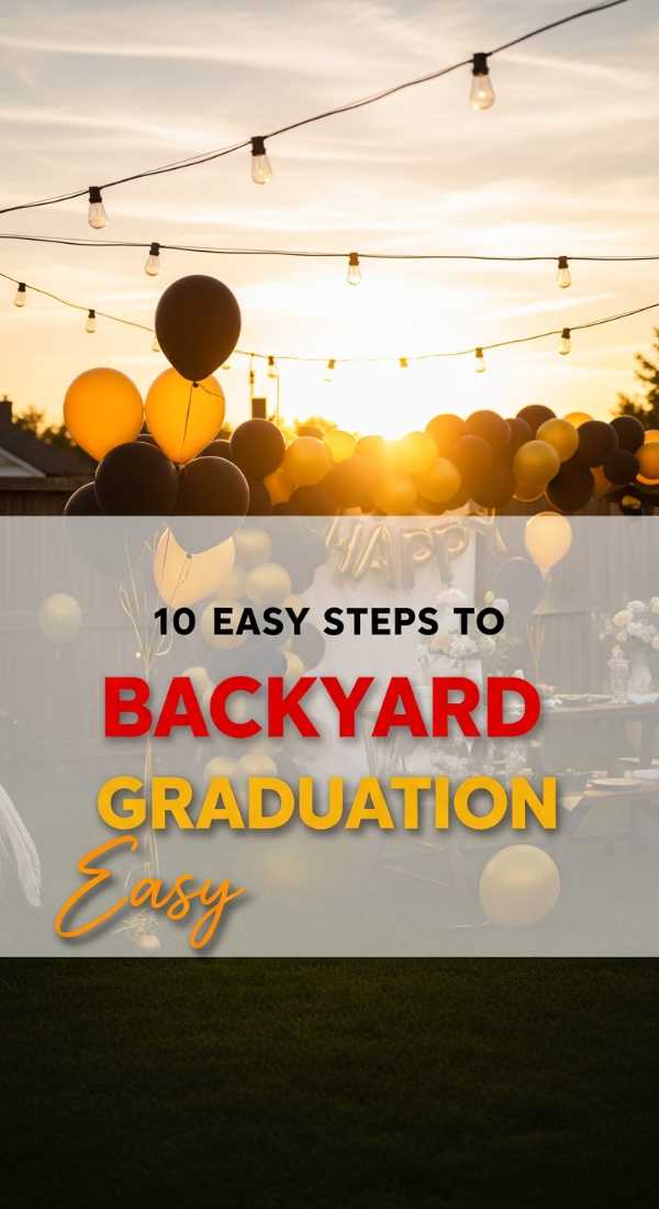 10 Easy Steps To Host A Backyard Graduation Party 6a0213cbebd9e