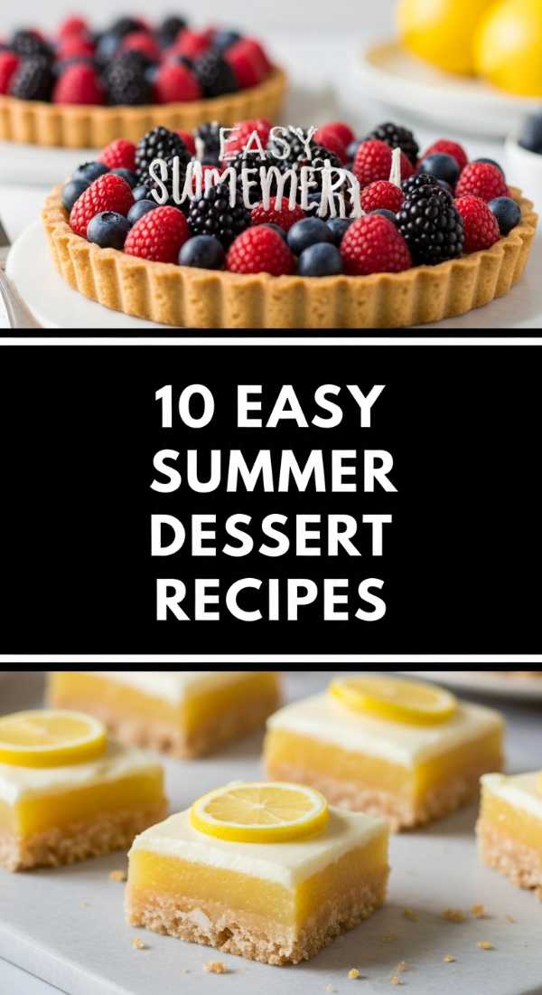 10 Easy Summer Dessert Recipes Sweet Treats 6a044ac54da01