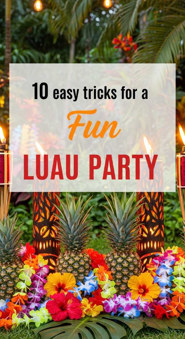 10 Easy Tricks For A Tropical Luau Party 69f725411cfca