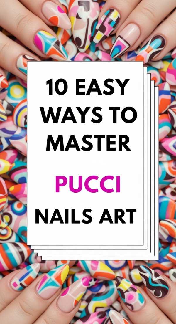 10 Easy Ways To Master Pucci Nails Art 6a059b375b288