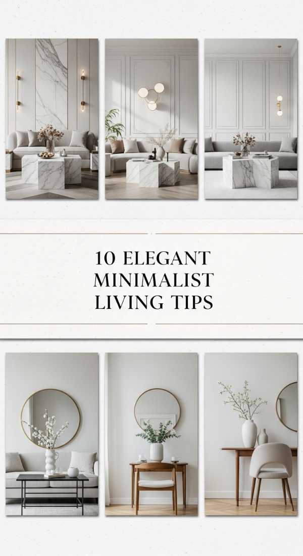 10 Elegant Minimalist Living Tips 6a0e9f1bce941
