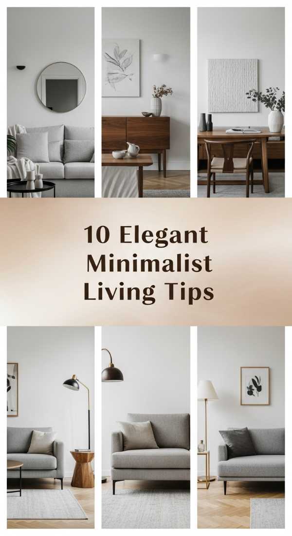 10 Elegant Minimalist Living Tips 6a1b2293a29c1