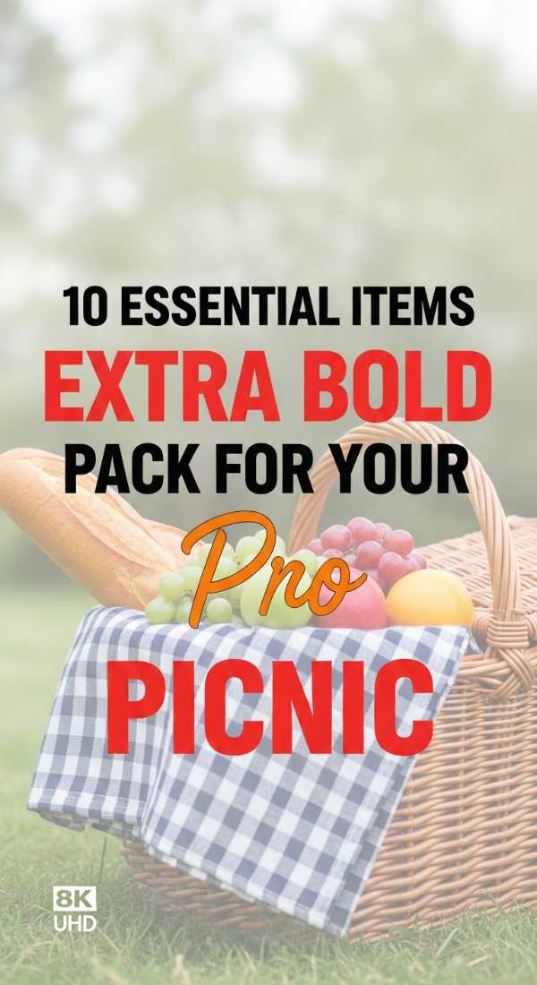 10 Essential Items To Pack For Your Picnic 6a0311bff194f