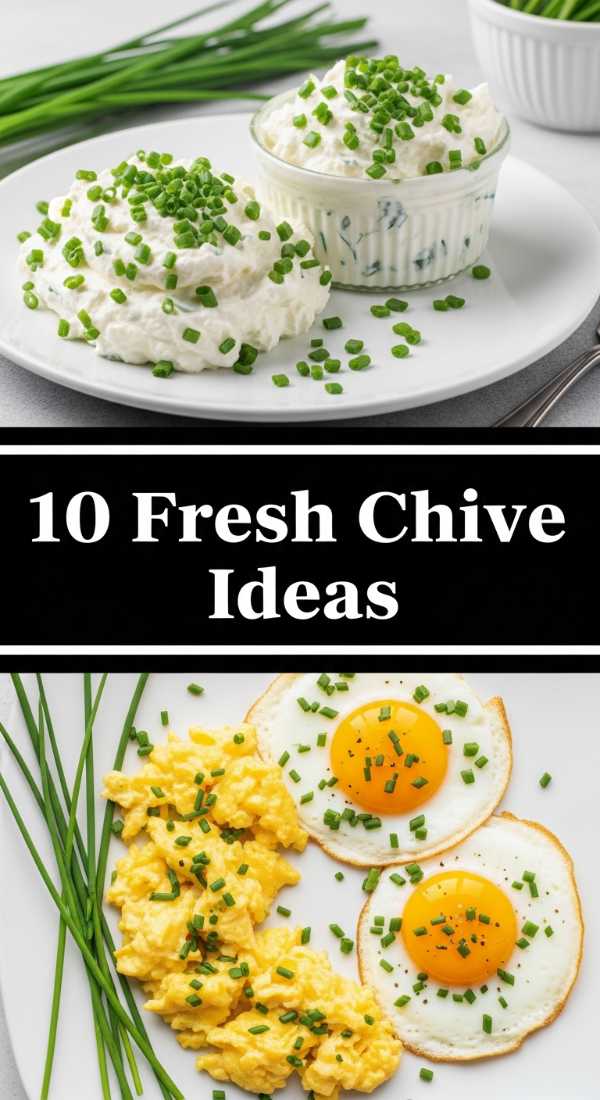 10 Fresh Chive Recipe Ideas To Make Now 6a0df3241a666