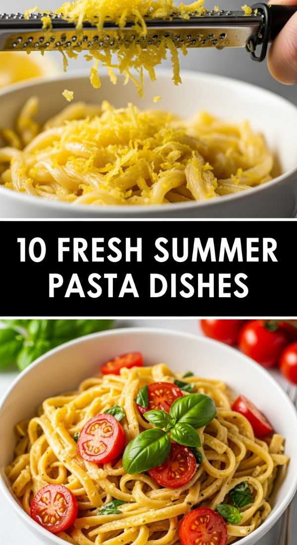 10 Fresh Summer Pasta Dishes Step By Step Guide 6a045b59e5ca8