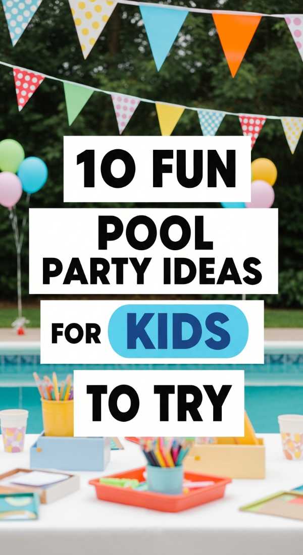 Dive Into Style: How to Plan the Most Aesthetic Pool Party of the Summer 10 Fun Pool Party Ideas For Kids To Try 6a0de999d5793