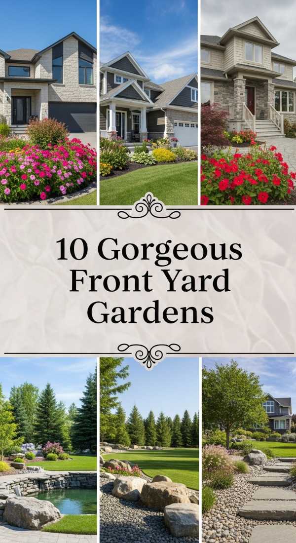 10 Gorgeous Front Yard Gardens 69fb05250edff