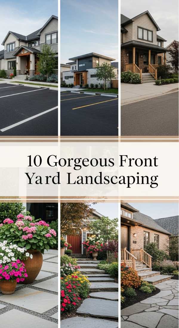 10 Gorgeous Front Yard Landscaping 6a04b3a03757a