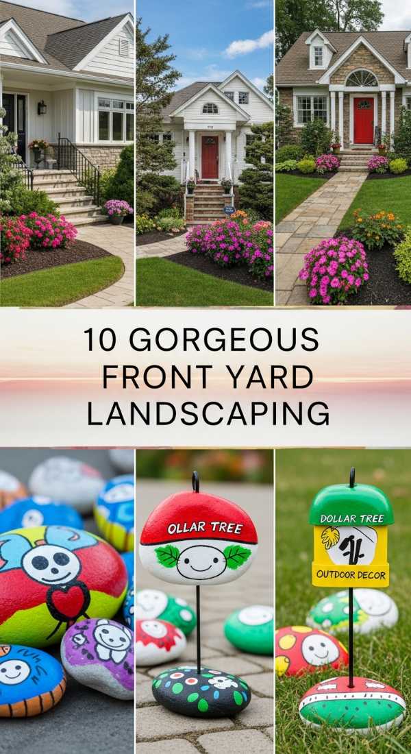 10 Gorgeous Front Yard Landscaping 6a04bc6b2ed31
