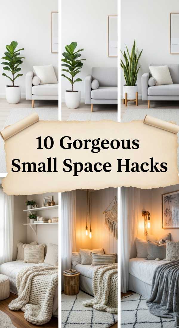 10 Simple Ways to Transform Your Home into a Warm Minimalist Haven 10 Gorgeous Small Space Hacks 6a0ea12b3ca10