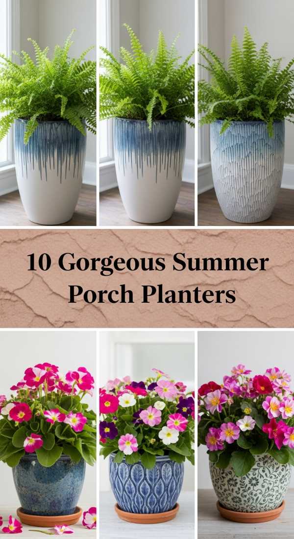10 Gorgeous Summer Porch Planters 6a04b7889819b