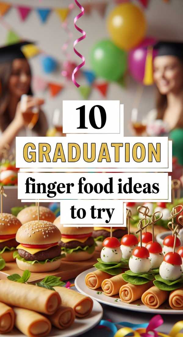 10 Graduation Finger Food Ideas To Try 69f47c6f4c004