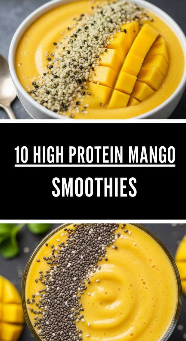 10 High Protein Mango Smoothies Step By Step Guide 69f451e2dbe49