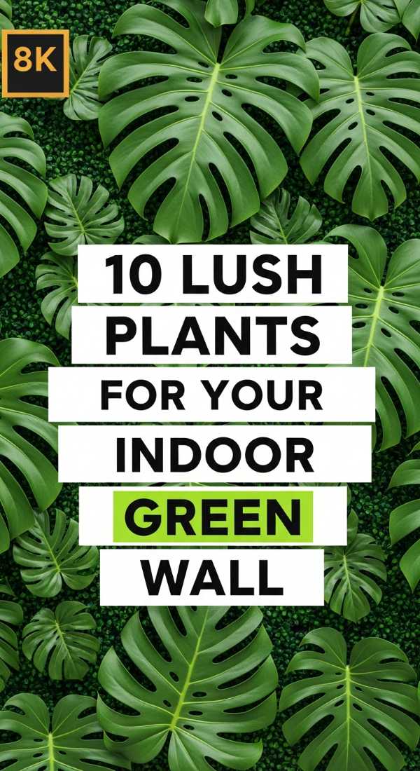 10 Lush Plants For Your Indoor Green Wall 69fb223477af9