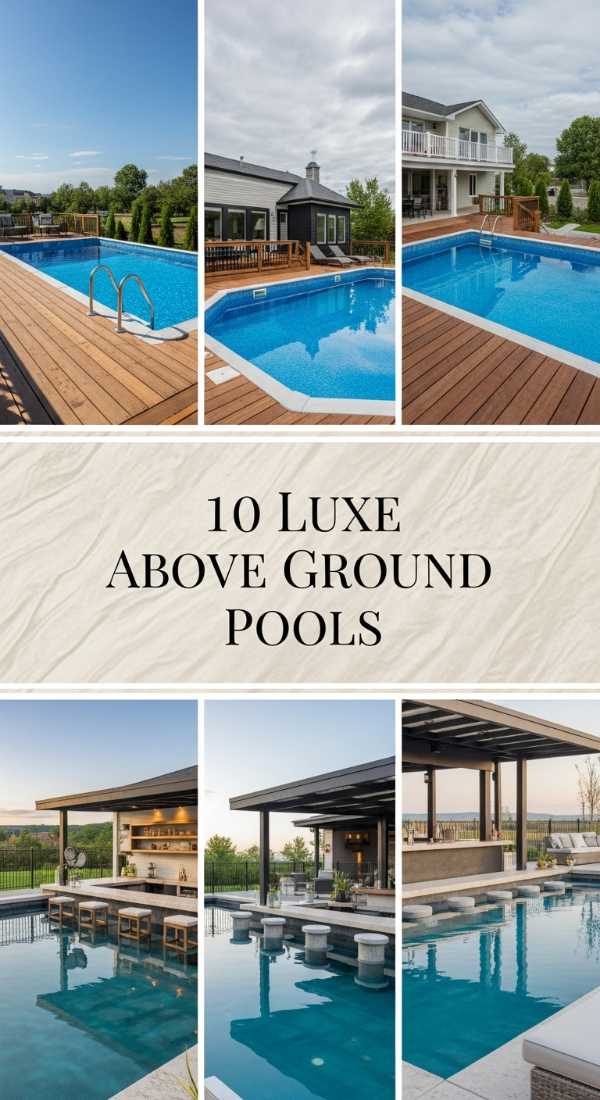 10 Luxe Above Ground Pools 6a04b39eba110