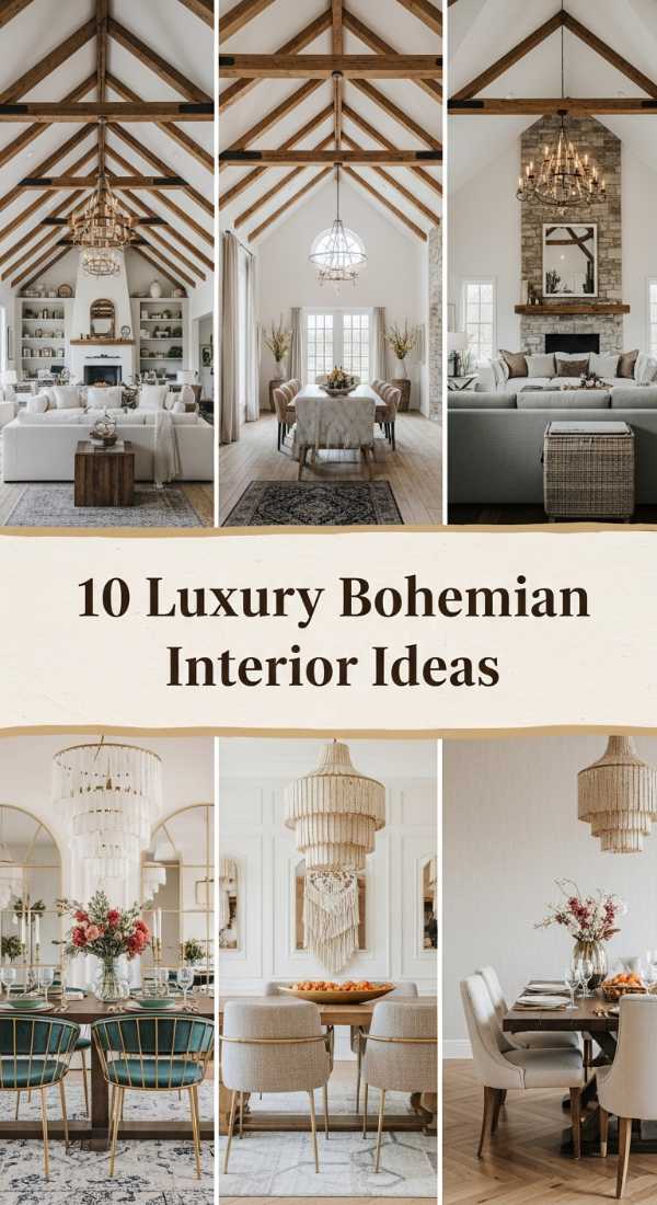 From Desert Dreams to City Living: Mastering the Modern Organic Look 10 Luxury Bohemian Interior Ideas 6a0ea7e872f0b