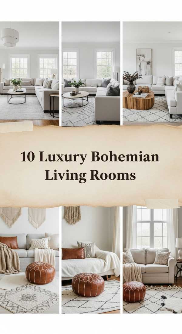 Elevated Wanderlust: How to Master Modern Luxury Bohemian Style 10 Luxury Bohemian Living Rooms 6a0ea34163e22