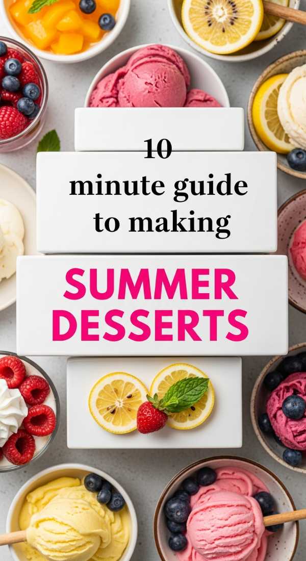 Sun, Sizzle, and Style: The Complete Guide to Hosting Your Best Summer Ever 10 Minute Guide To Making Summer Desserts 6a00181456aa5