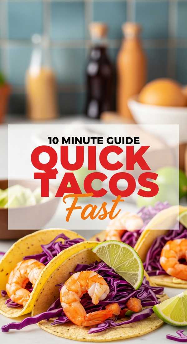 10 Minute Guide To Prepare Quick Shrimp Tacos 69fd741dc0bd3