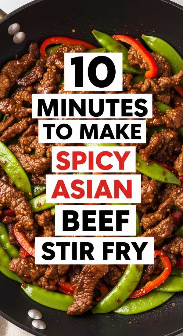10 Minutes To Make Spicy Asian Beef Stir Fry 6a04136dae676