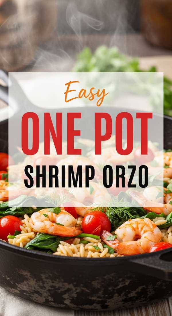 10 Minutes To Prep This One Pot Shrimp Orzo 69fd78d48d076